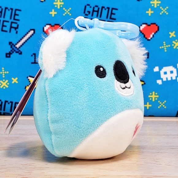 Squishmallow Paul the Valentine's Day Koala 3.5" Clip 2021 UltraSoft Plush - Picture 2 of 12